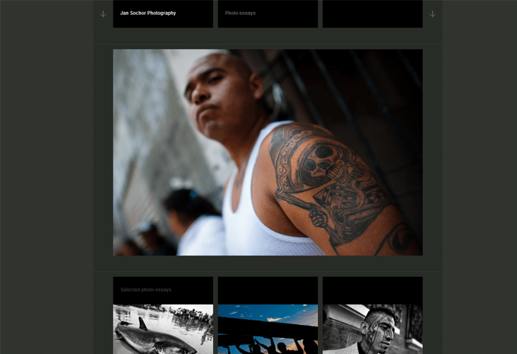 Attractive Inspirational Photography Portfolio Websites 12 Jan Sochor Photography