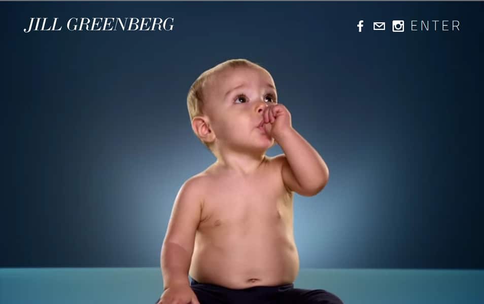 Attractive Inspirational Photography Portfolio Websites 3 Jill Greenberg