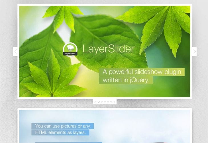 35 Best Responsive jQuery Slider Plugins 1 LayerSlider-The-Parallax-Effect-Slider