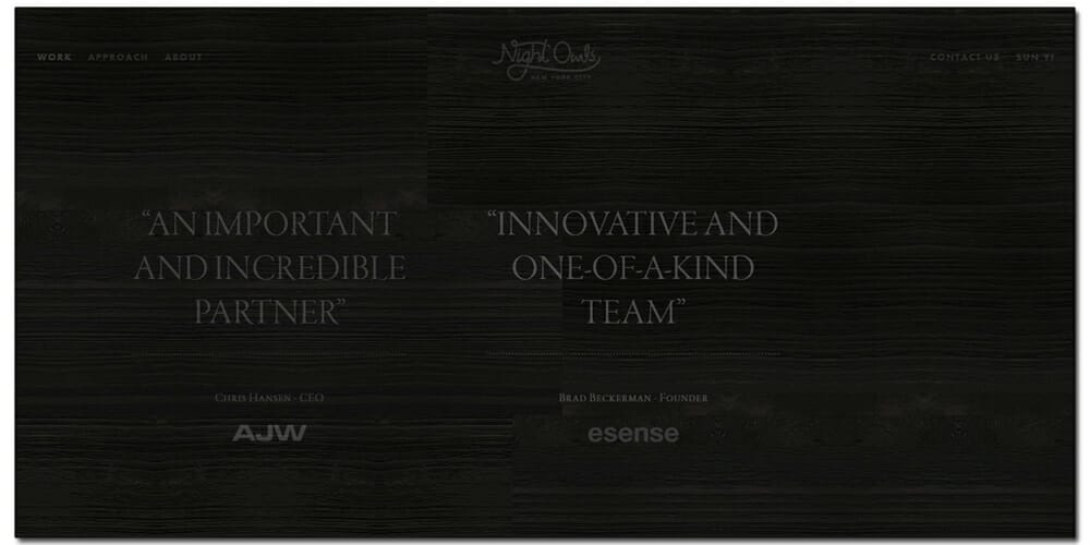 Inspiring Examples Of Wood Texture In Web Design 6 Night Owl Interactive