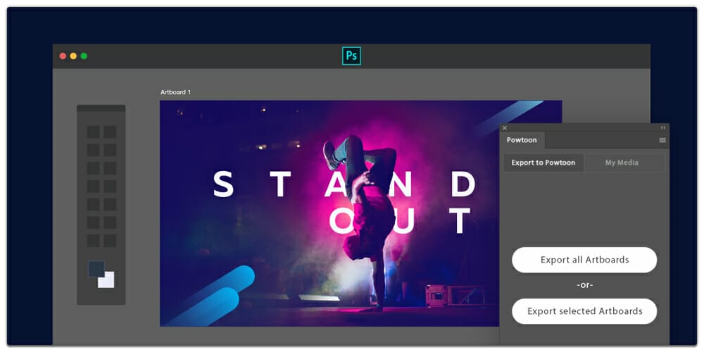 Ultimate Collection of Adobe Photoshop Plugins 5 Powtoon Extension for Photoshop
