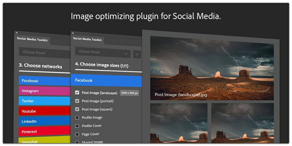 Ultimate Collection of Adobe Photoshop Plugins 3 Social Media Toolkit