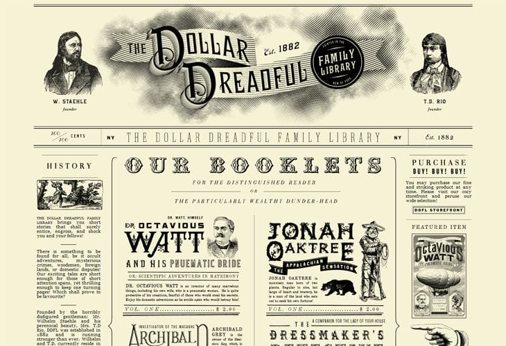 The-Dollar-Dreadful-Family-Library The Dollar Dreadful Family Library