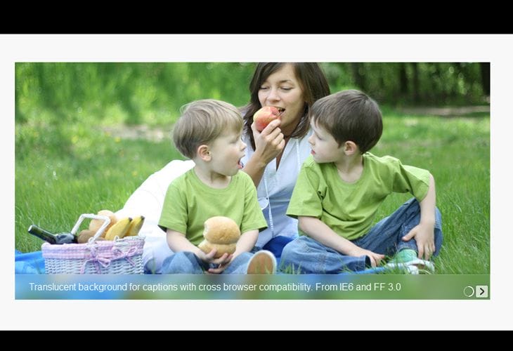 35 Best Responsive jQuery Slider Plugins 12 Translucent - Responsive Banner Rotator / Slider