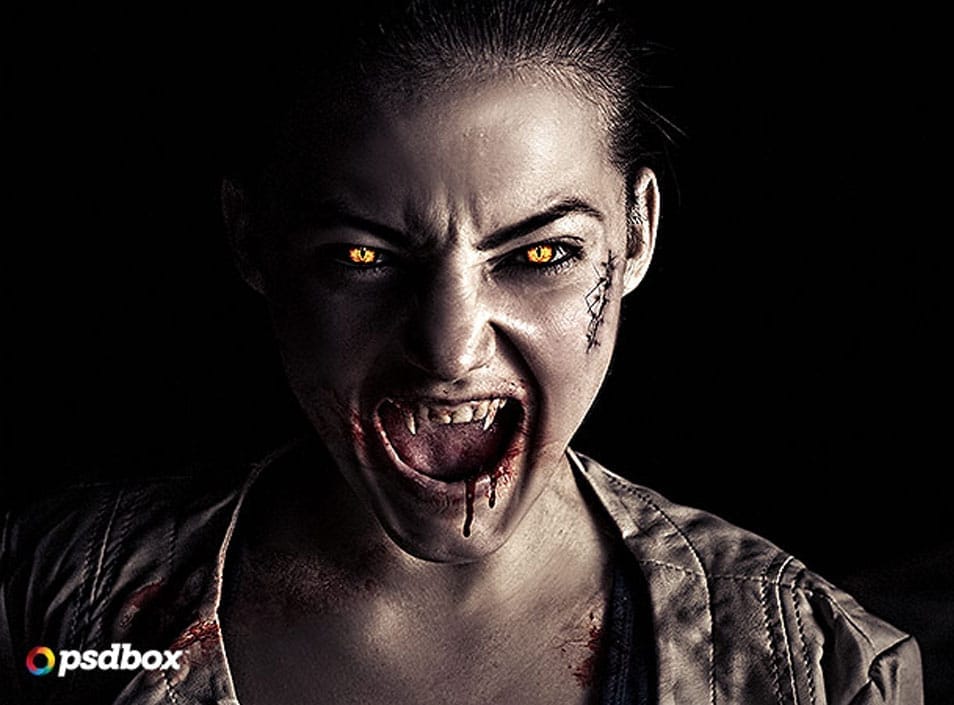 Photo Manipulation Photoshop Tutorials For Designers 3 Vampire Effect in Photoshop – Advanced Tutorial