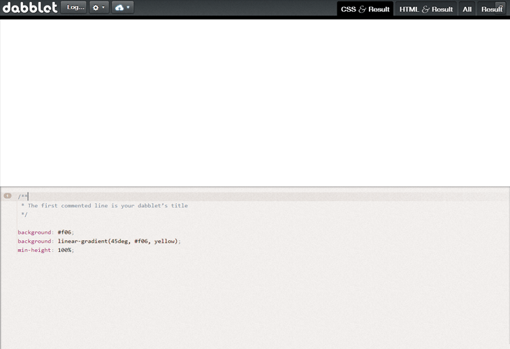 dabblet Best Online Code Editors for Developers 1