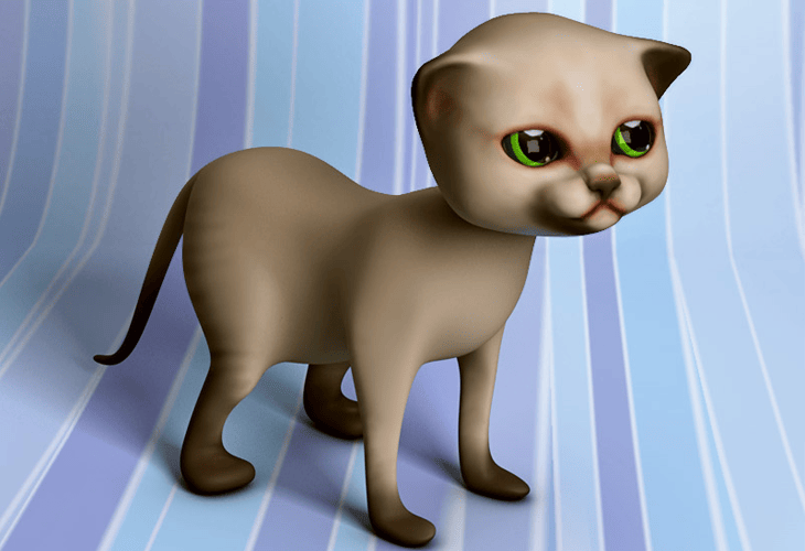 50 Awesome 3D Cartoon Characters for Inspiration 6 3D NalaSimba - cssauthor.com