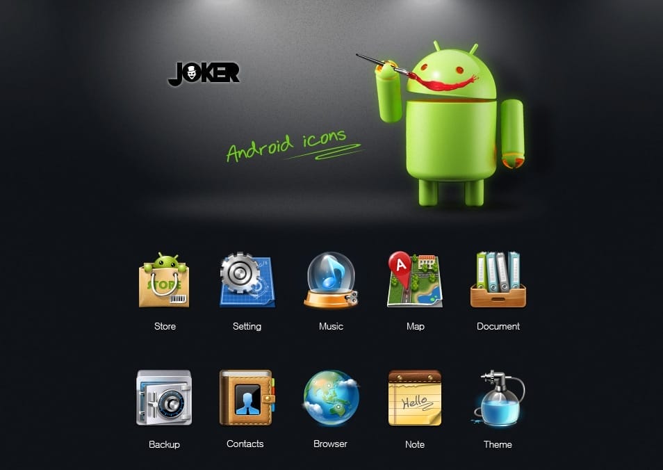 20 Beautiful Icon Sets for Android 4 Androidicons