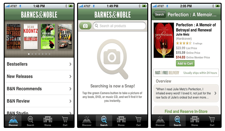 Best 50 Free Book Apps for iPad, iPhone and iPod of 2012 15 B&N Bookstore