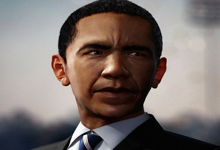 50 Awesome 3D Cartoon Characters for Inspiration 17 Barak Obama - cssauthor.com