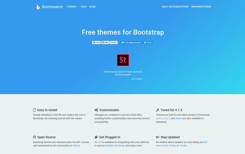 Awesome Resources for Twitter Bootstrap Tools 5 Bootswatch
