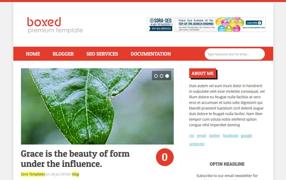 150+ Free Responsive Magazine Style Blogger Templates 2025 155 Boxed Responsive Blogger Template