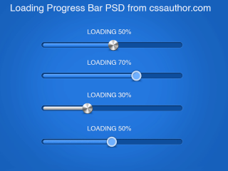 Download Free Progress and Loading Bars PSD