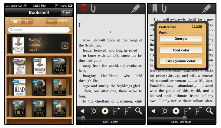 Best 50 Free Book Apps for iPad, iPhone and iPod of 2012 18 Ebook Reader