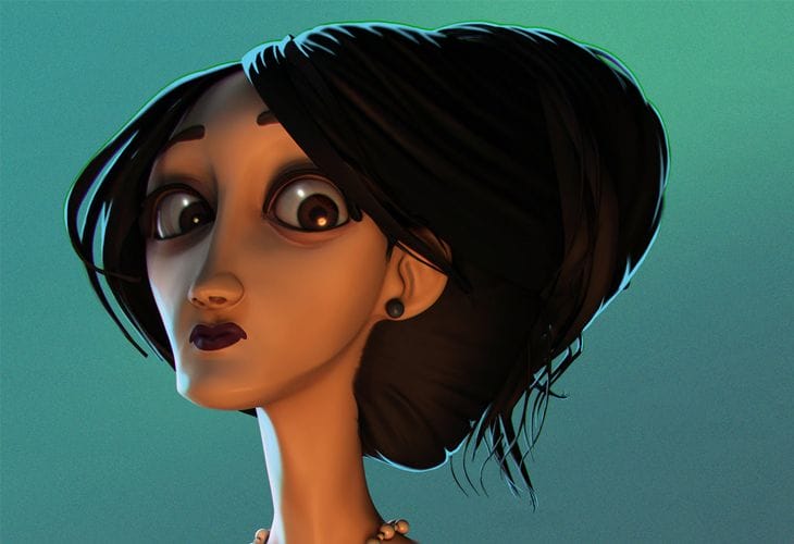 50 Awesome 3D Cartoon Characters for Inspiration 5 Haunted 3d rendition - cssauthor.com