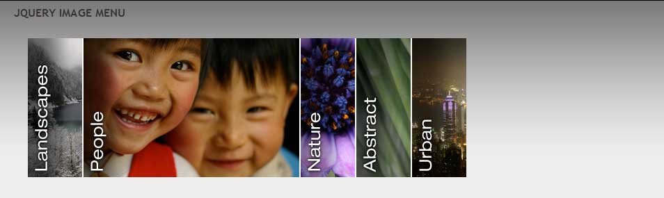 Image Menu with Jquery