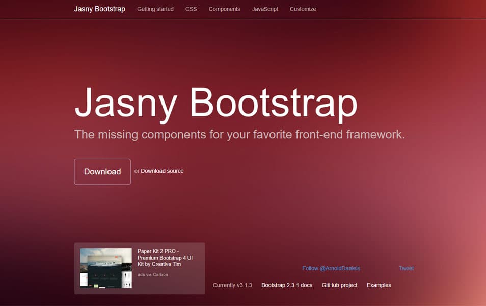 Awesome Resources for Twitter Bootstrap Tools 9 Jasny Bootstrap