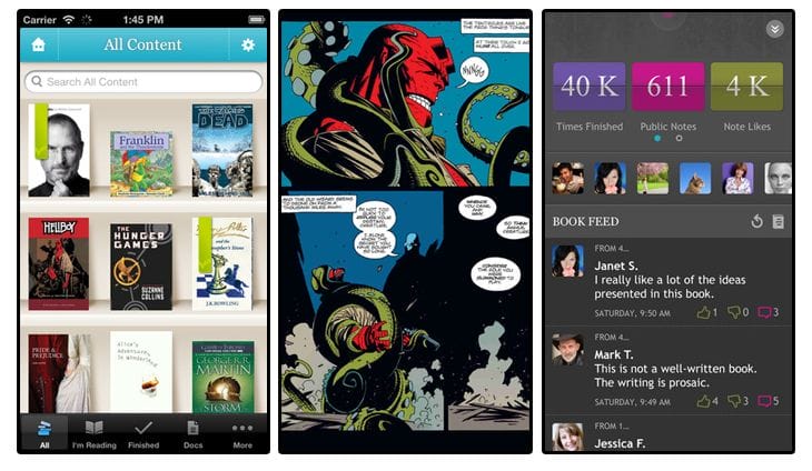 Best 50 Free Book Apps for iPad, iPhone and iPod of 2012 12 Kobo Books