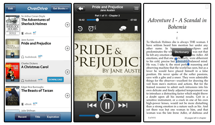 Best 50 Free Book Apps for iPad, iPhone and iPod of 2012 13 OverDrive Media Console – Library eBooks and Audiobooks