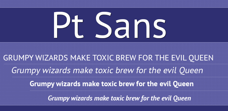 Pt-Sans Pt-Sans