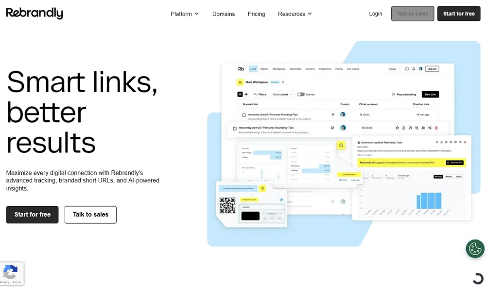 Free Top 15 Website for Google+ URL Shortening 3 Rebrandly