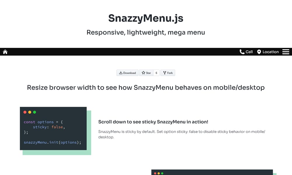 30 Excellent jQuery Plugins for Navigation and Menus 24 SnazzyMenu