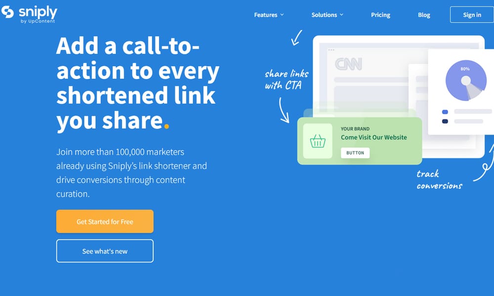 Free Top 15 Website for Google+ URL Shortening 9 Sniply