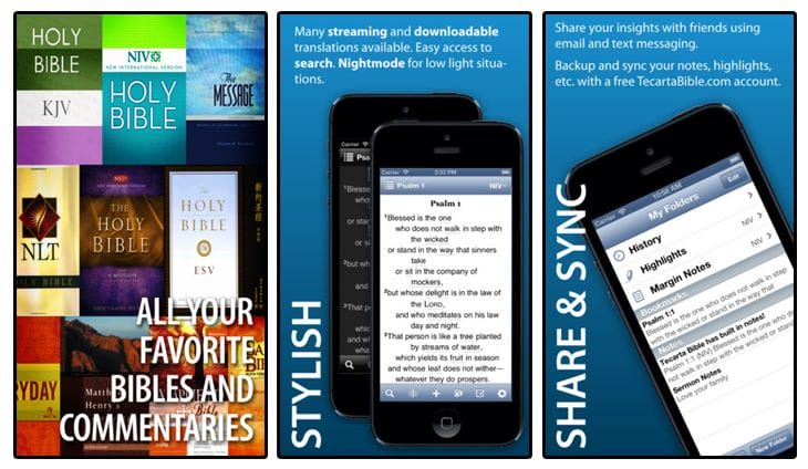 Best 50 Free Book Apps for iPad, iPhone and iPod of 2012 6 The Holy Bible