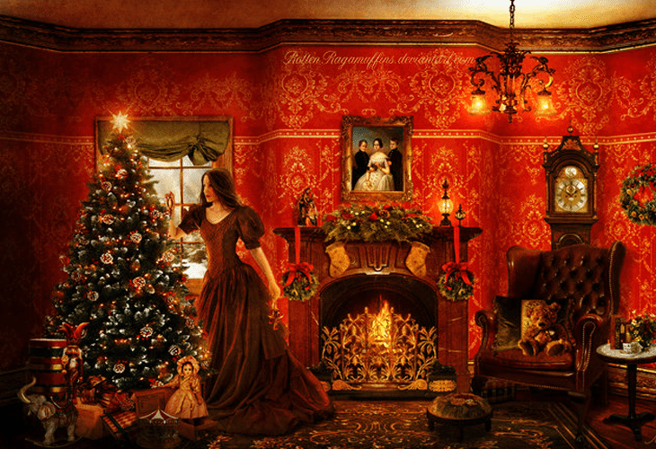 25 Best Unique and Inspirational Christmas Trees 16 Twas the Night Before Christmas