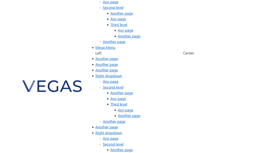 30 Excellent jQuery Plugins for Navigation and Menus 7 Vegas Nav