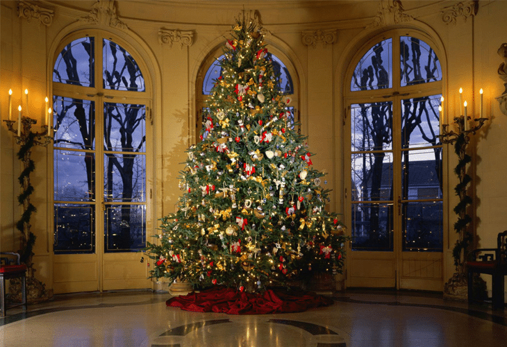 Victorian style Christmas Tree