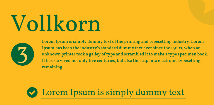 Vollkorn Vollkorn