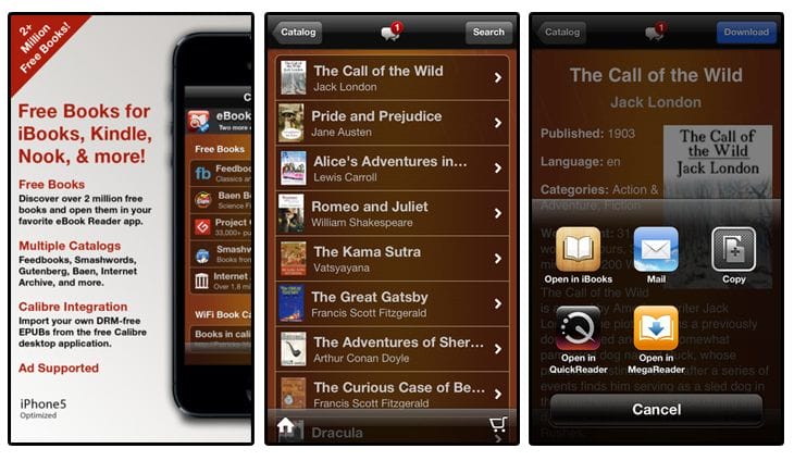 Best 50 Free Book Apps for iPad, iPhone and iPod of 2012 19 eBook Search - Free Books for iBooks and other eBook readers