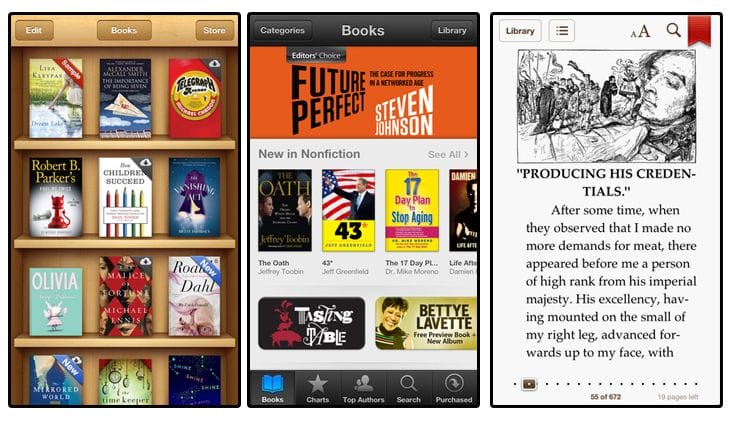 Best 50 Free Book Apps for iPad, iPhone and iPod of 2012 1 iBooks