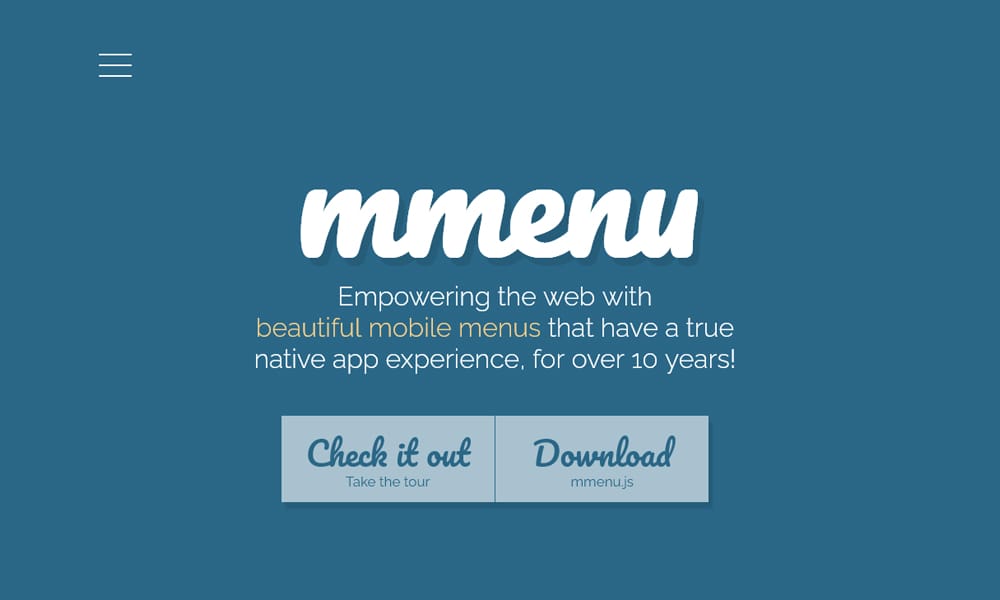 30 Excellent jQuery Plugins for Navigation and Menus 3 mmenu