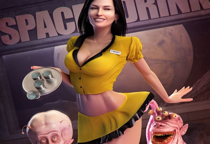 50 Awesome 3D Cartoon Characters for Inspiration 18 Space Bourbon - cssauthor.com