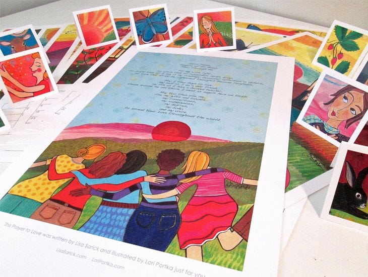 20 Awesome 2013 Calendar Designs 5 2013 Calendar - A Year of LOVE Fine Art Calendar