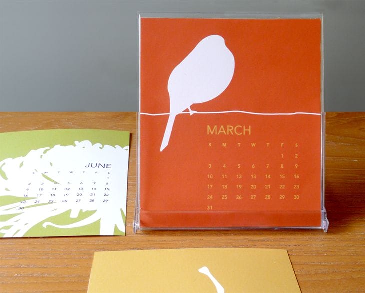 20 Awesome 2013 Calendar Designs 43 2013 Calendar