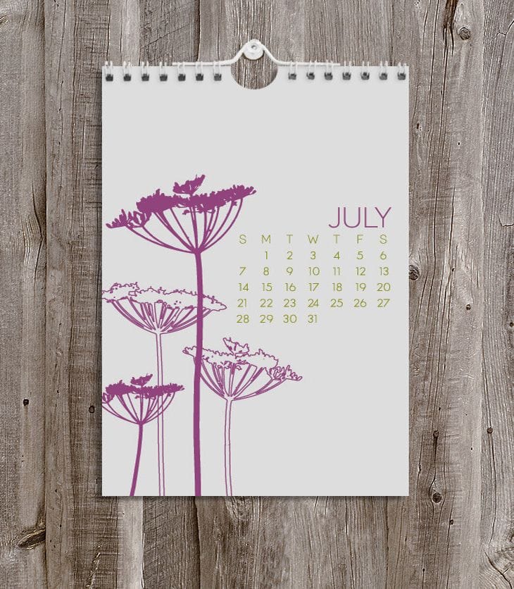 20 Awesome 2013 Calendar Designs 52 2013 Calendar