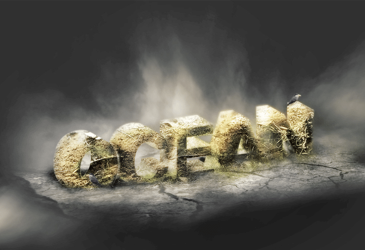 20 Best 3D Text Effect Photoshop Tutorials 4 3D Typography with Advanced Texturing and Lighting Effect
