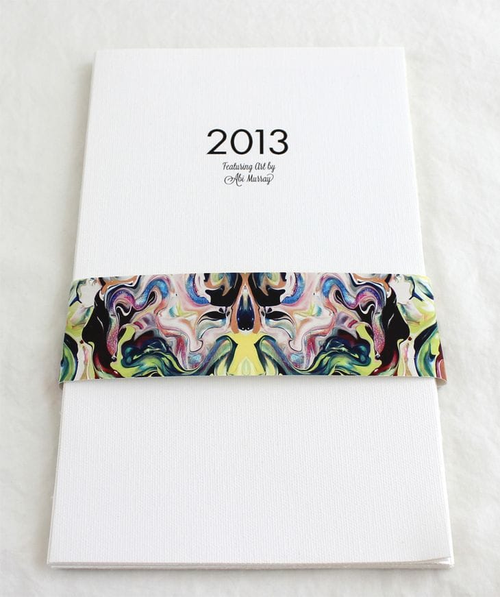 20 Awesome 2013 Calendar Designs 6 Art Calendar - 2013