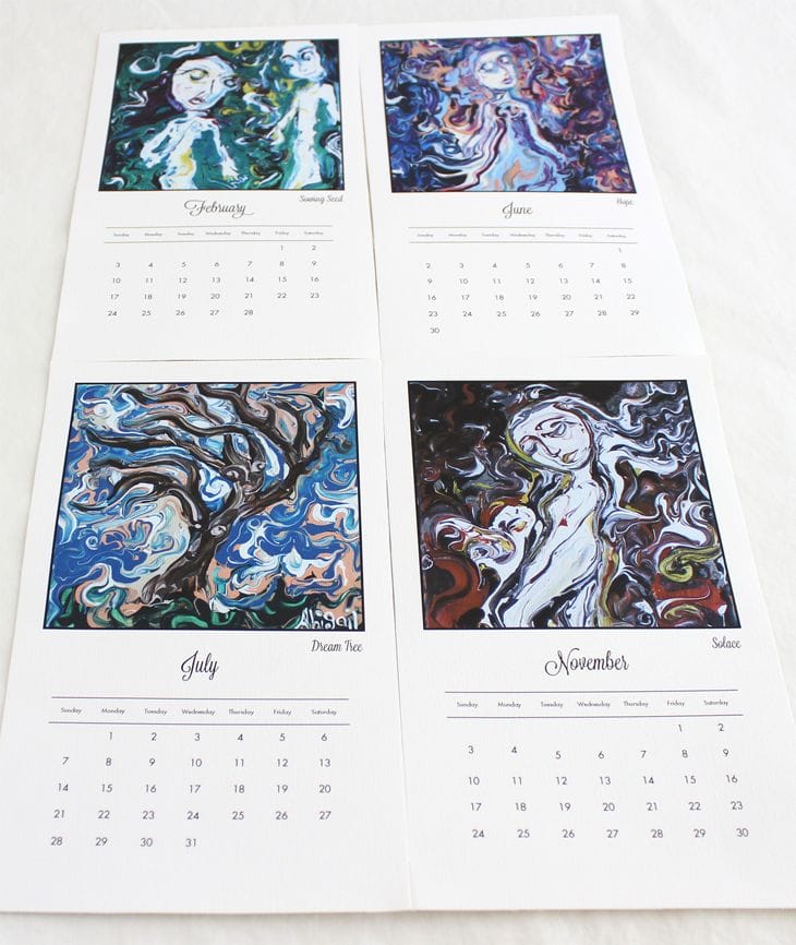 20 Awesome 2013 Calendar Designs 9 Art Calendar - 2013