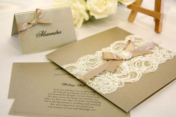 B Studio Wedding Invitations