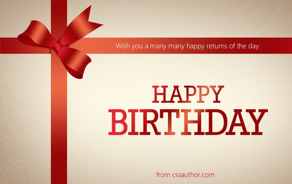Beautiful Birthday Greetings Card PSD for Free Download 6 Birthday Greeting Cards PSD