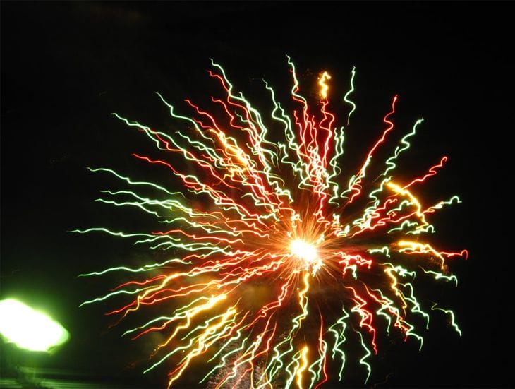 Christmas Flower - Fireworks 9