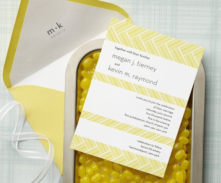 25 Examples of Stylish and Creative Designed Wedding Invitations 18 Claremont Collection