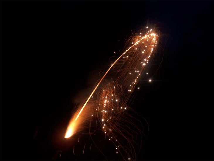 40 Amazing Examples of Firework Photography 19 Comet