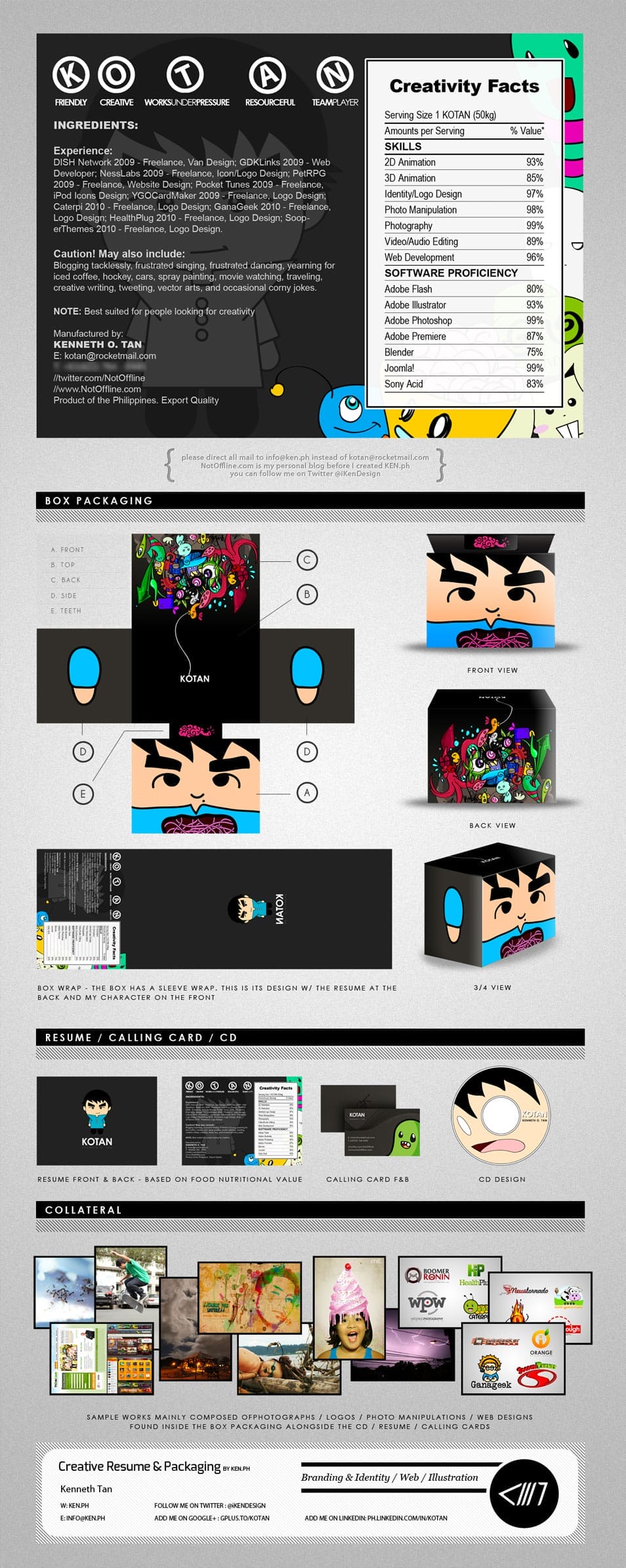 50 Creative CV/Resume Design Inspiration 27 Creative Resume