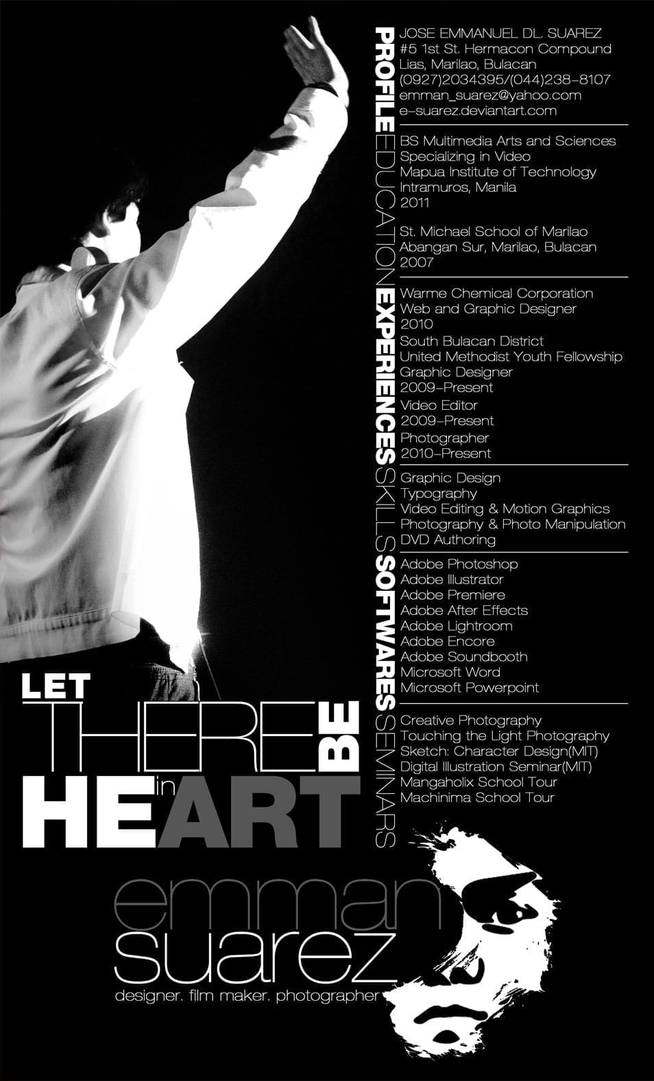 50 Creative CV/Resume Design Inspiration 29 Creative Resume