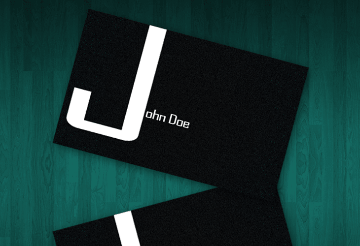 Dark Business Card Template Dark-Business-Card-Template